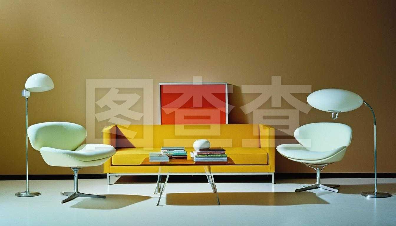 1960年代極簡(jiǎn)抽象家具銷(xiāo)售目錄產(chǎn)品攝影工作室燈光Velvia 100